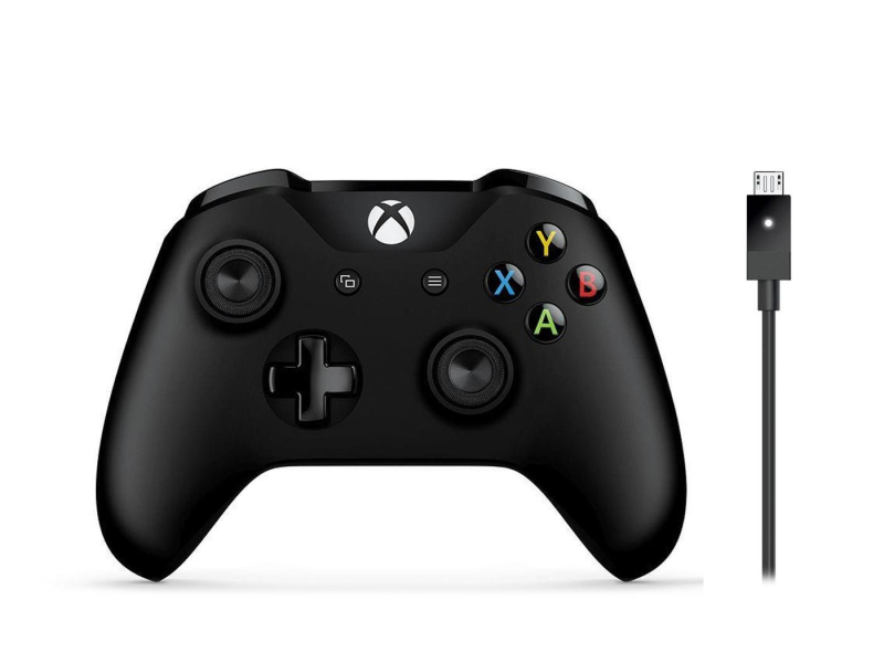 Microsoft Xbox One S Wireless Controller + Kabel PC